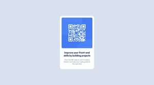 QR Code Component Challenge from FrontendMentor